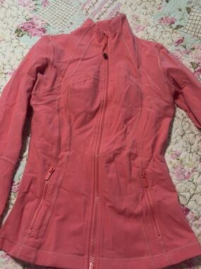 lululemon Coral Pink Define Jacket
